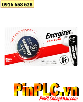 Energizer ECR2016; Pin đồng xu 3v lithium Energizer ECR2016 CR2016 chính hãng